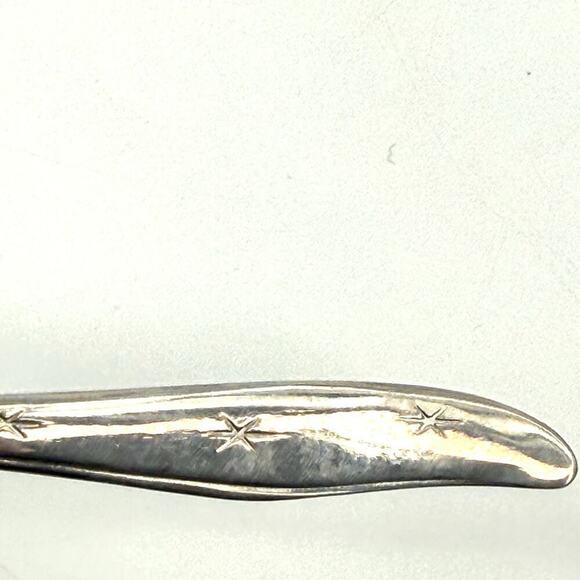 MARCREST Set of 4 Atomic Starburst MCM Cocktail Forks Stainless Made in the USA - Picture 3 of 5